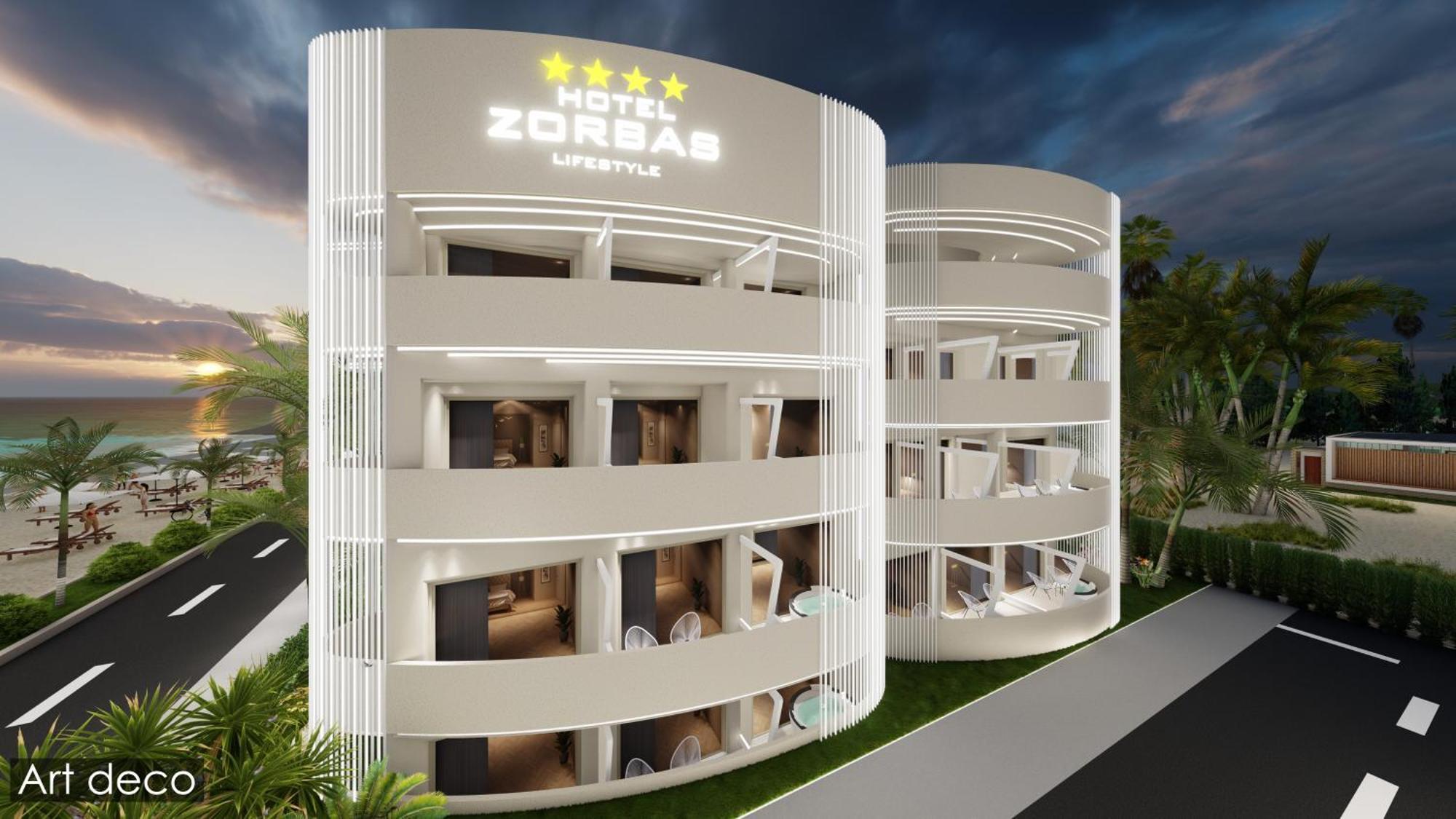 גאורגיופוליס Zorbas Lifestyle Hotel מראה חיצוני תמונה
