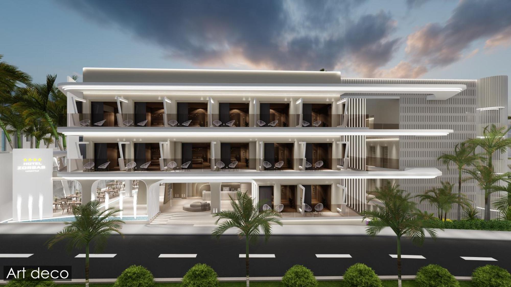 גאורגיופוליס Zorbas Lifestyle Hotel מראה חיצוני תמונה