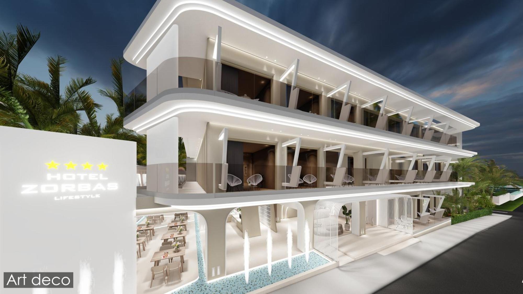 גאורגיופוליס Zorbas Lifestyle Hotel מראה חיצוני תמונה